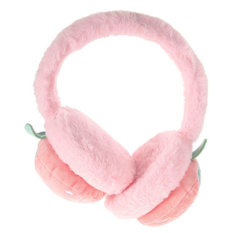 strawberry earmuffs boogzel clothing