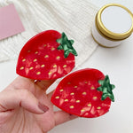 strawberry hair claw clip boogzel clothing