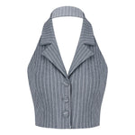 striped-halter-tailored-vest-boogzel-clothing