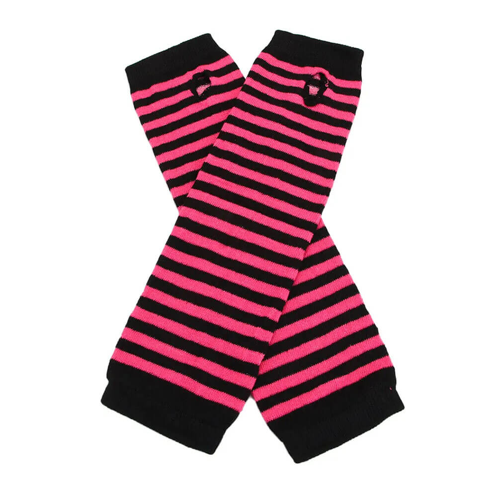 striped arm warmers boogzel clothing