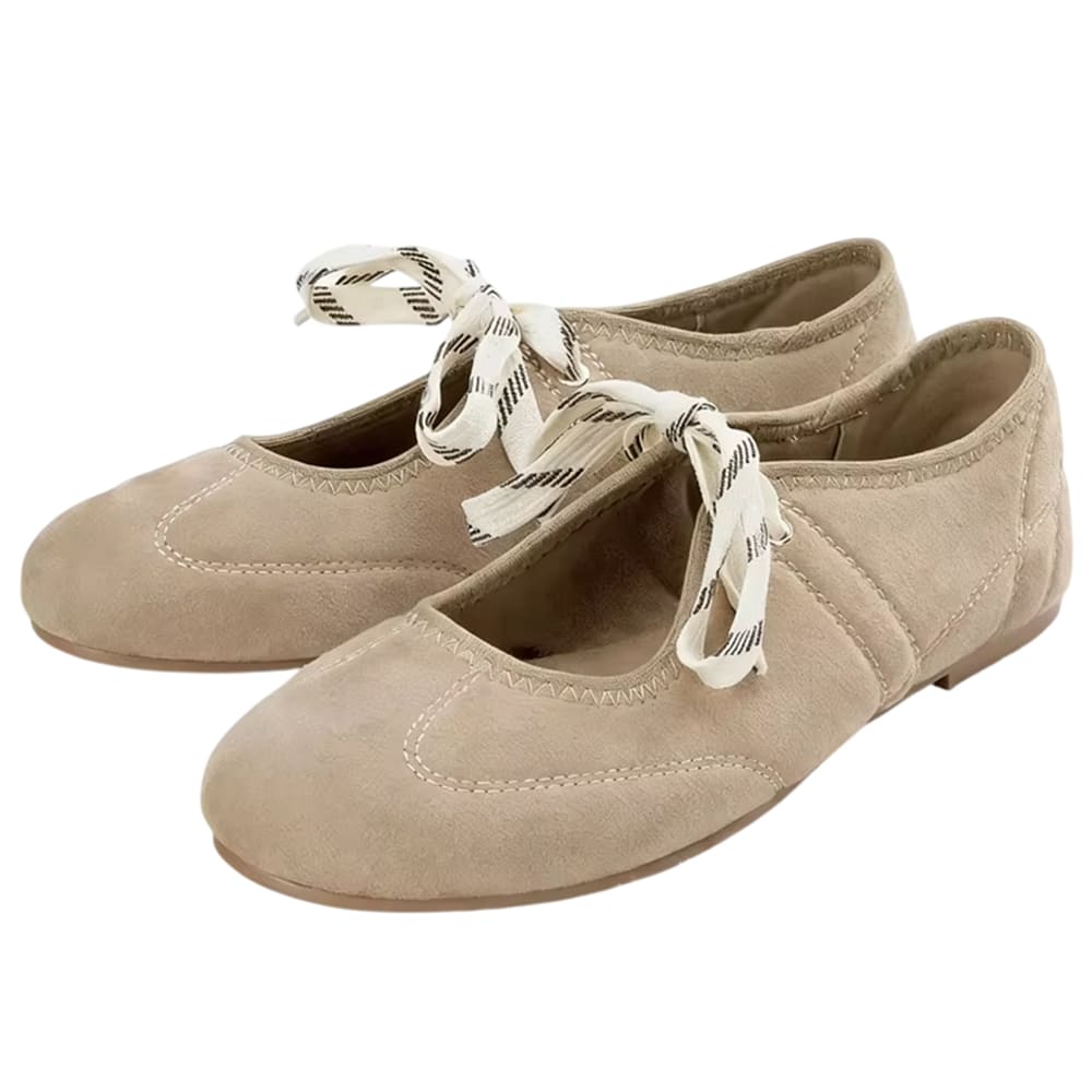 suede lace up mary jane flats boogzel clothing