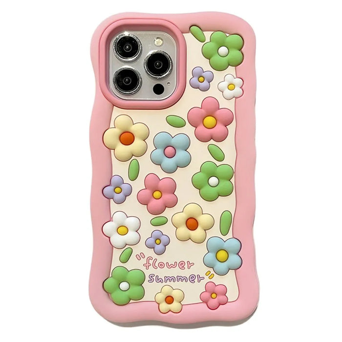 summer flowers iphone case boogzel clothing