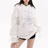 sun moon rhinestone hoodie boogzel clothing