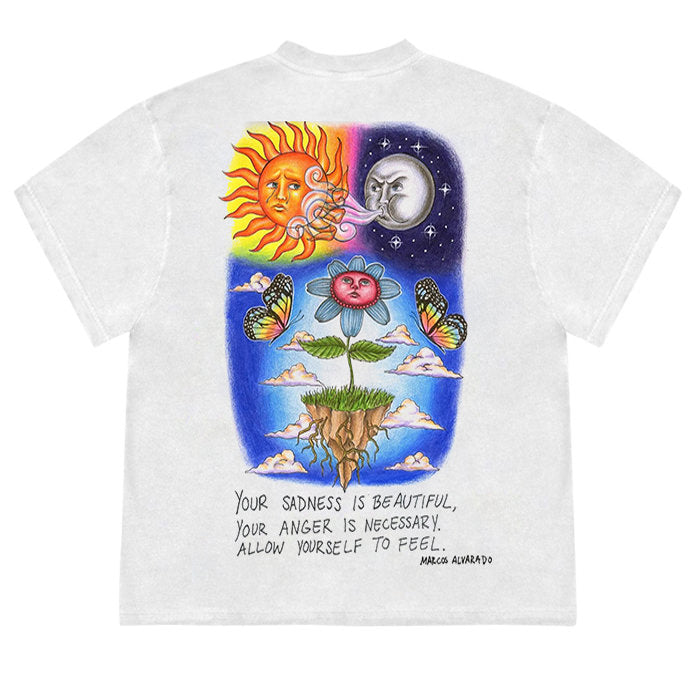 sun and moon graphic tee boogzel clothing