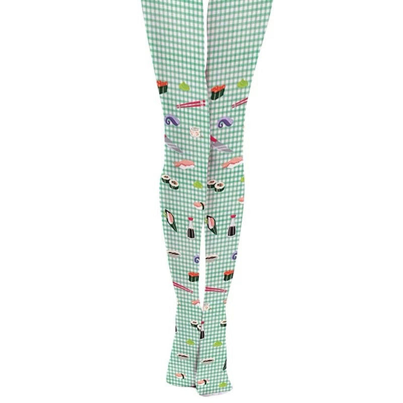 sushi print tights boogzel clothing