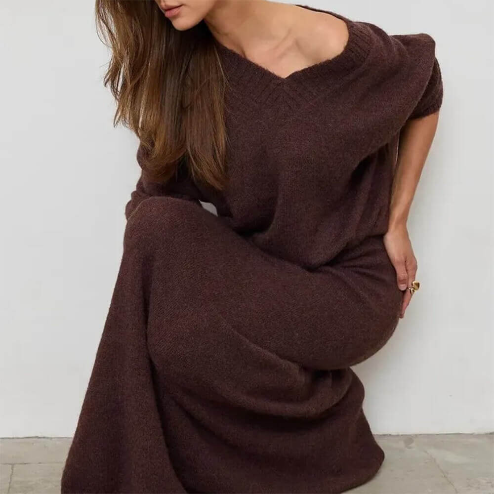 sweater and skirt aesthetic knit set boogzel clothing