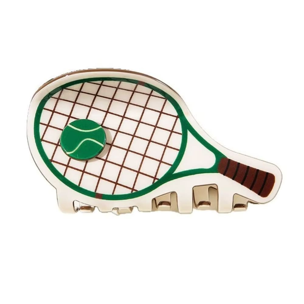 tennis racket hair claw boogzel clothing