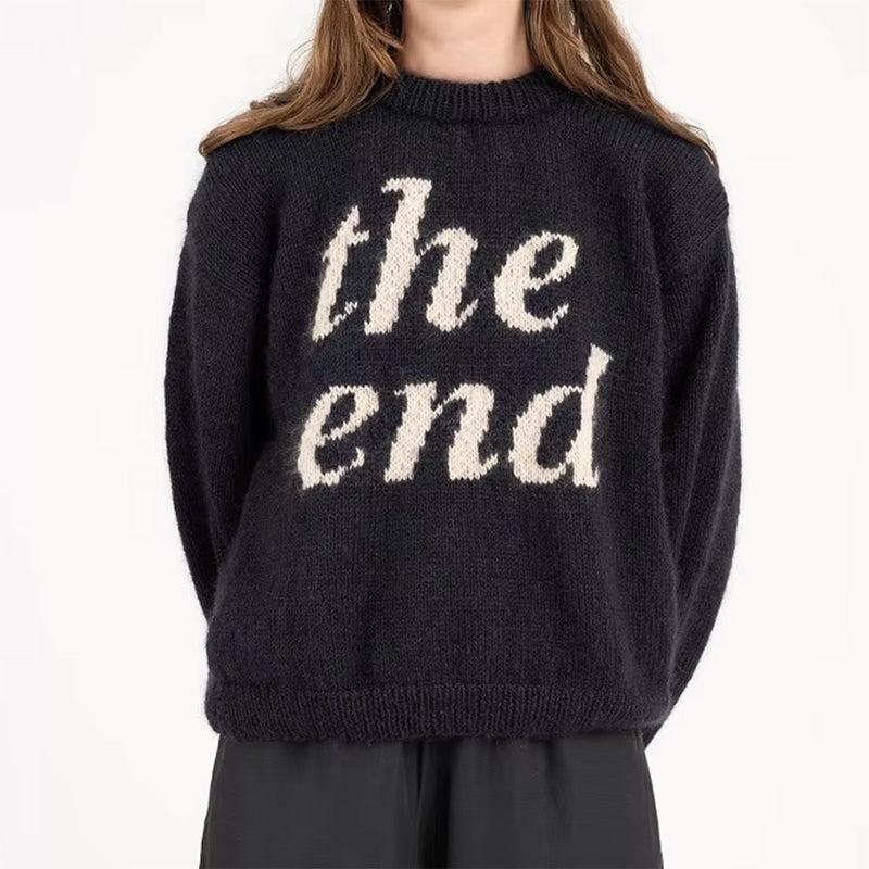 the end oversized sweater boogzel clothing