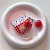 tomato checkered airpods case boogzel clothing