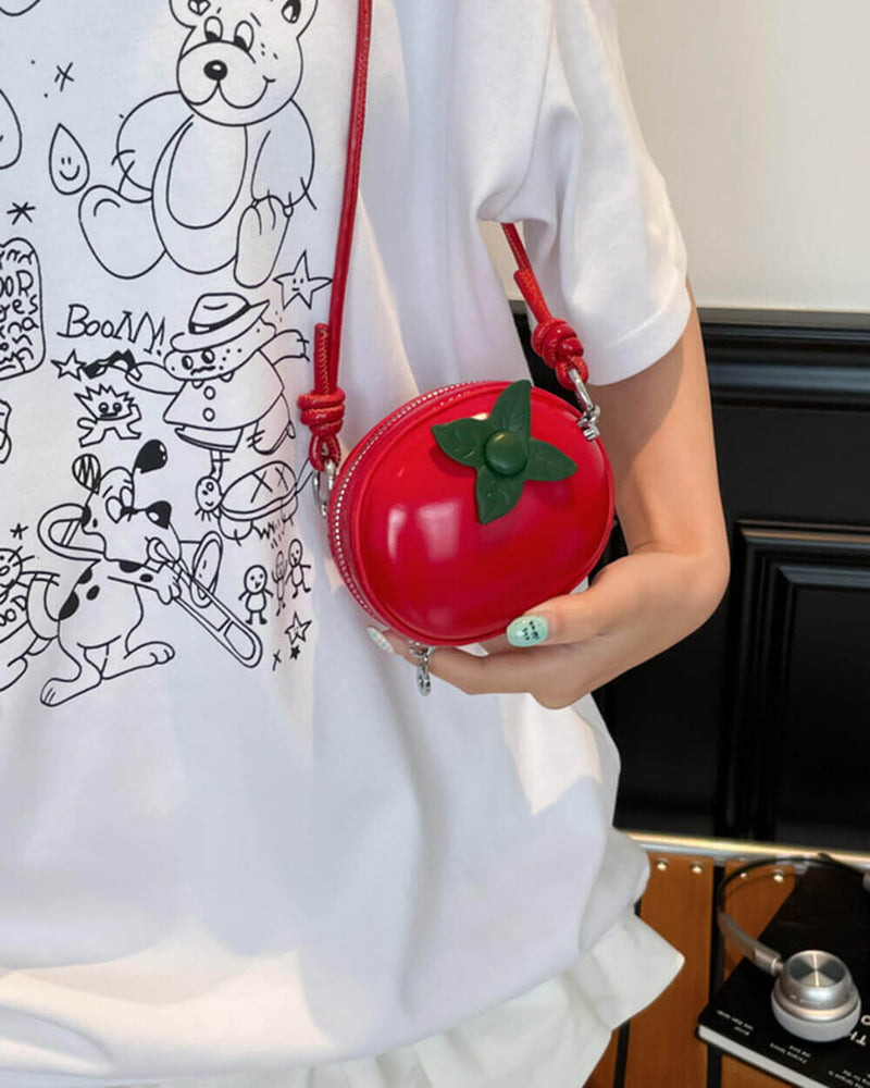 Tomato Mini Purse | Boogzel Clothing
