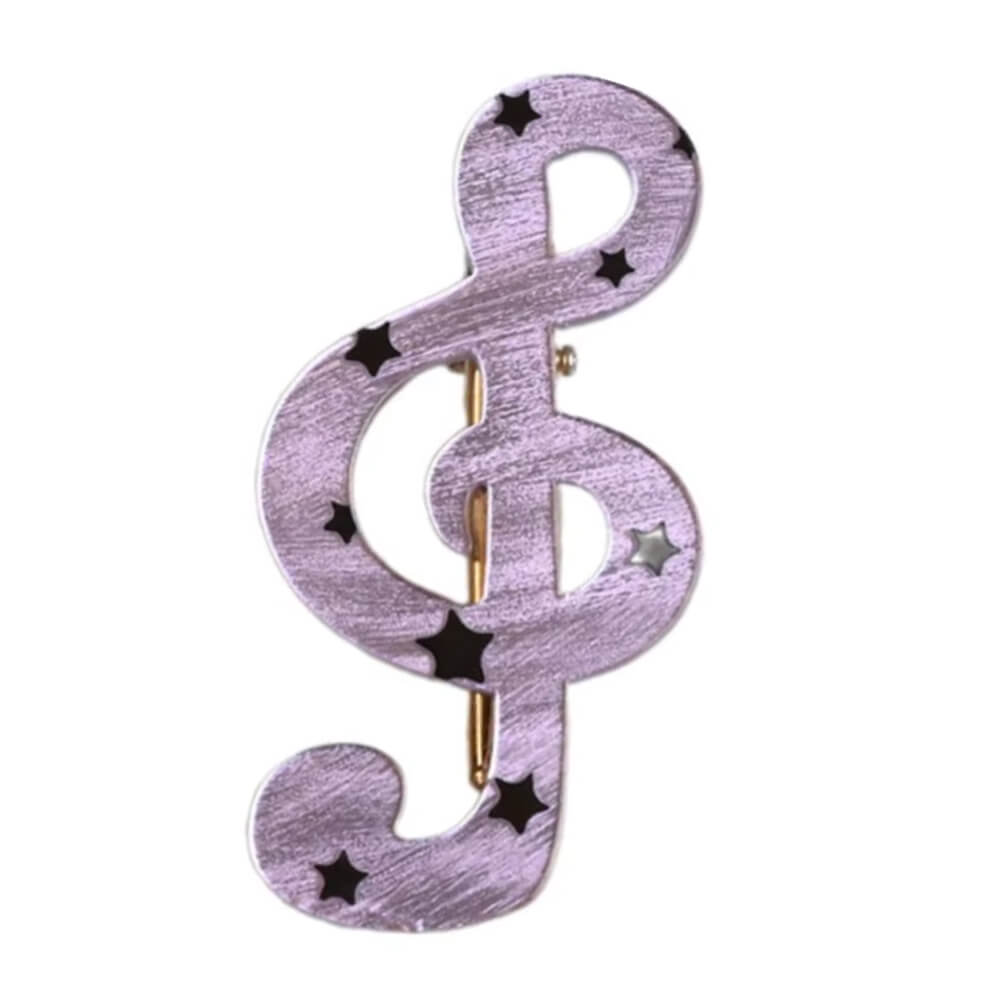 treble clef hair clip boogzel clothing