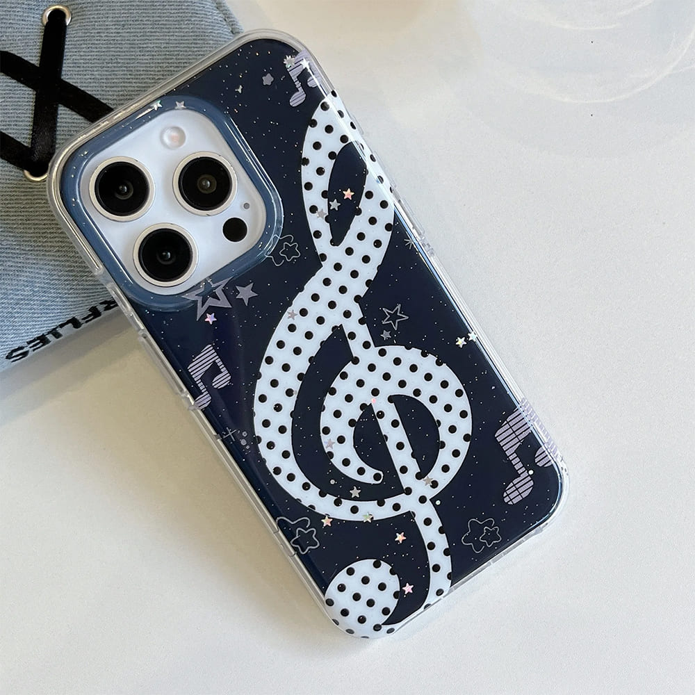 treble clef y2k iphone case boogzel clothing