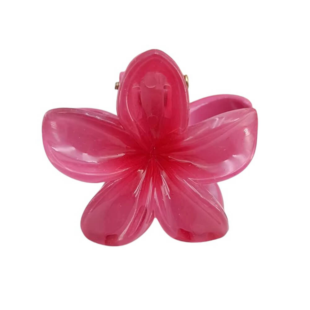 tropical flower 6pcs mini hair clip set boogzel clothing