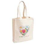 tulip embroidery aesthetic tote bag boogzel clothing