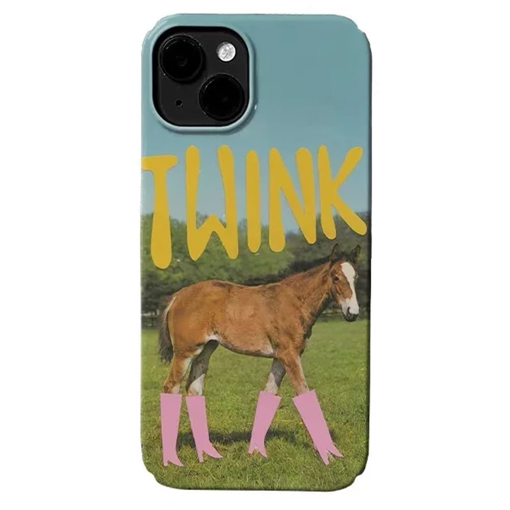 twink horse iphone case boogzel clothing