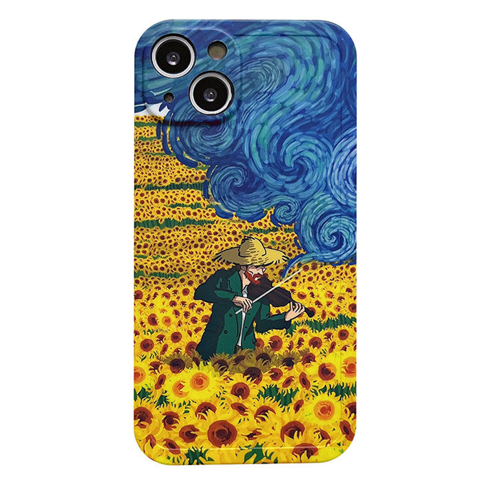 van gogh sunflowers iphone case boogzel clothing