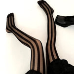 vertical stripes tights boogzel clothing