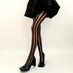 vertical stripes tights boogzel clothing