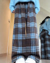 vintage plaid wide leg pants boogzel clothing