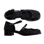 black mary jane sandals boogzel clothing
