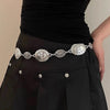 vintage style medallion chain belt boogzel clothing