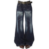 vintage wash flared jeans boogzel clothing