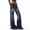 vintage wash flared jeans boogzel clothing