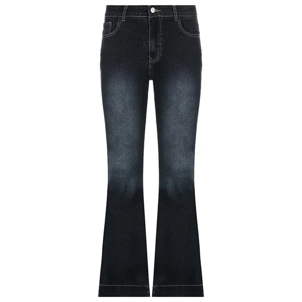 wash skinny flare jeans boogzel clothing