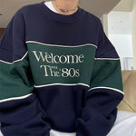 welcome the 80s sweatshirt boogzel clothing