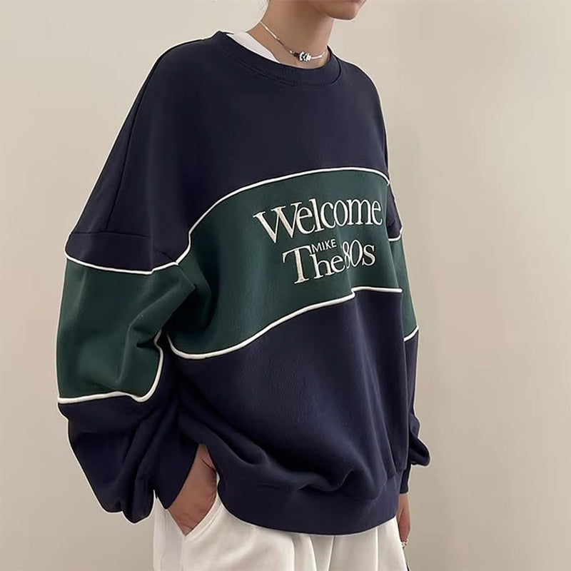 welcome the 80s sweatshirt boogzel clothing