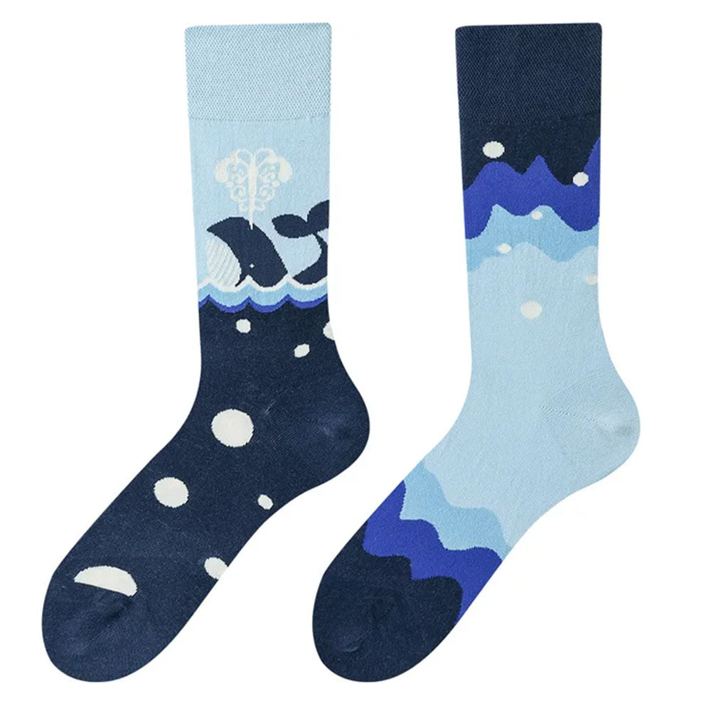 whale mismatched socks boogzel clothing