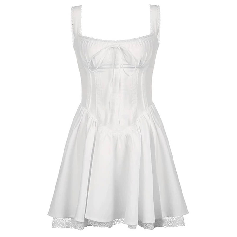 French Elegant Dress White / L French Elegant Dress White / L