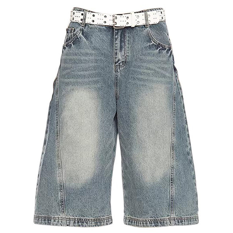 wide leg vintage wash culotte jeans boogzel clothing