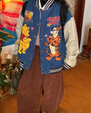 winnie pooh denim bomber jacket