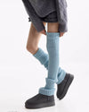 winter ribbed leg warmers boogzel clothing