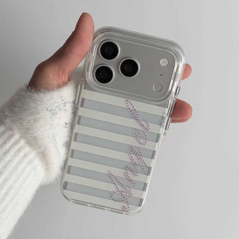 y2k angel rhinestone iphone case boogzel clothing