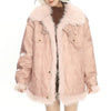 y2k fur trim aviator jacket boogze clothing