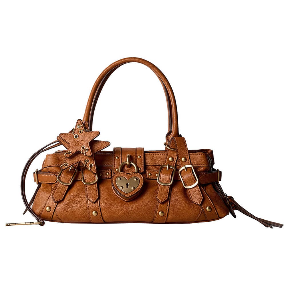 y2k heart lock shoulder bag boogzel clothing