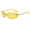 y2k rimless sunglasses boogzel clothing