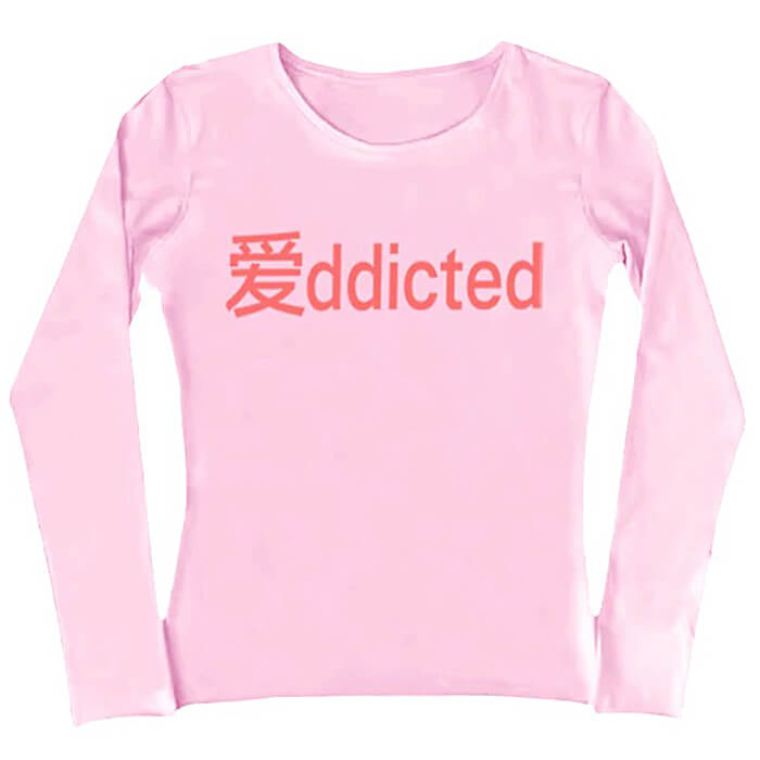 y2k addicted long sleeve top boogzel clothing