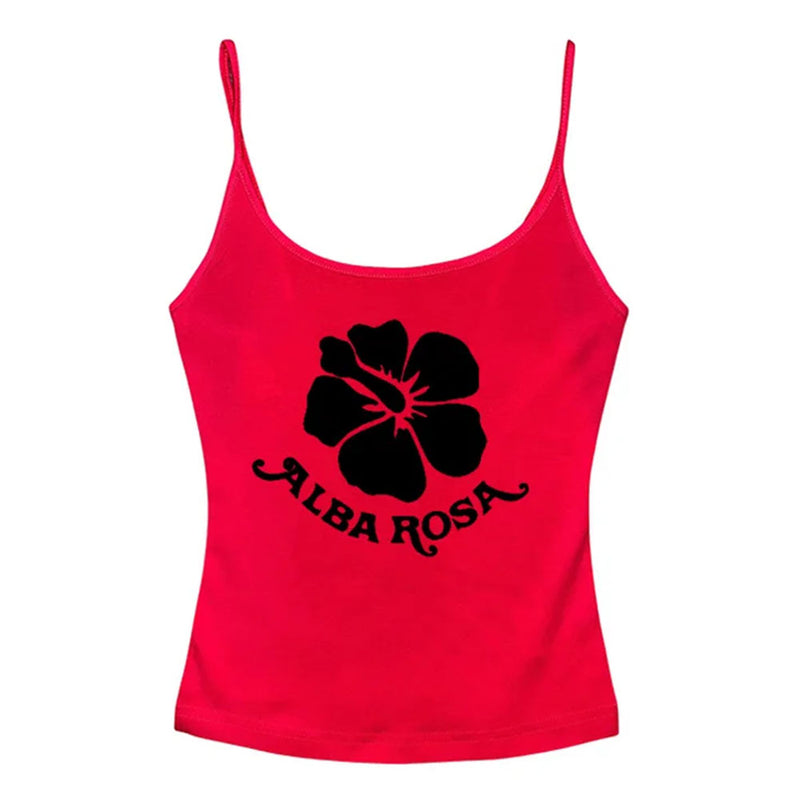 y2k alba rosa aesthetic tank top boogzel clothing