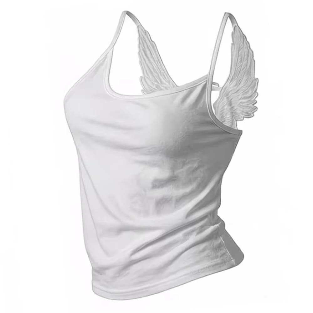 y2k angel wings cami top boogzel clothing