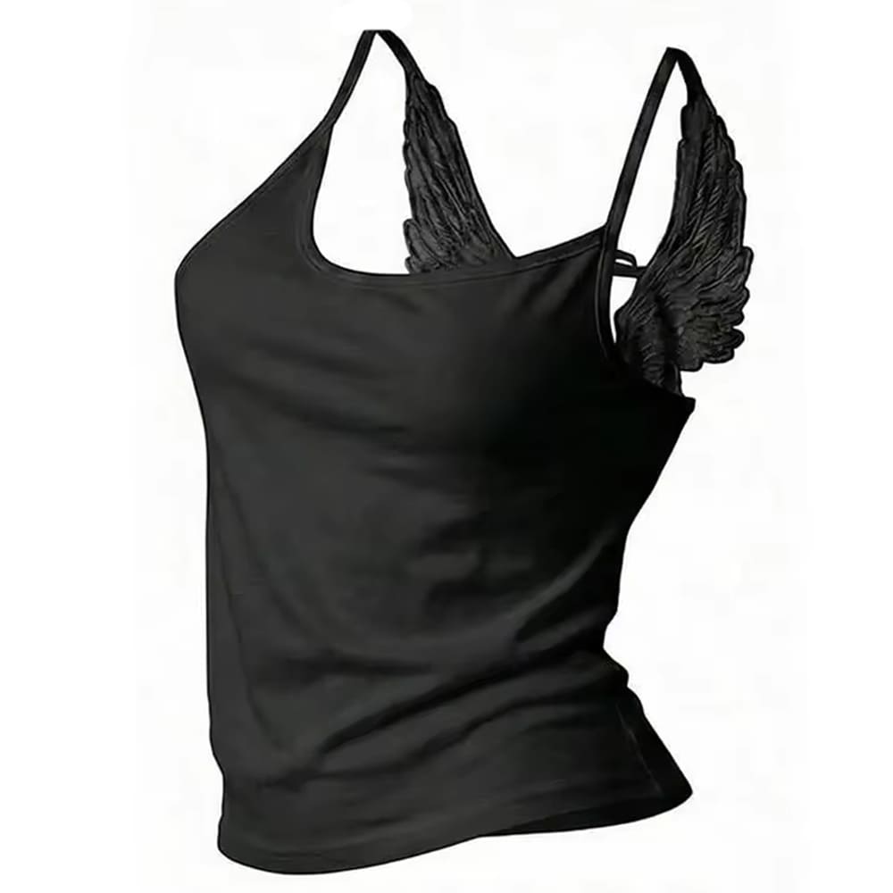 y2k angel wings cami top boogzel clothing