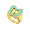 Y2K Butterfly Chunky Ring