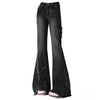 y2k butterfly flare jeans boogzel clothing