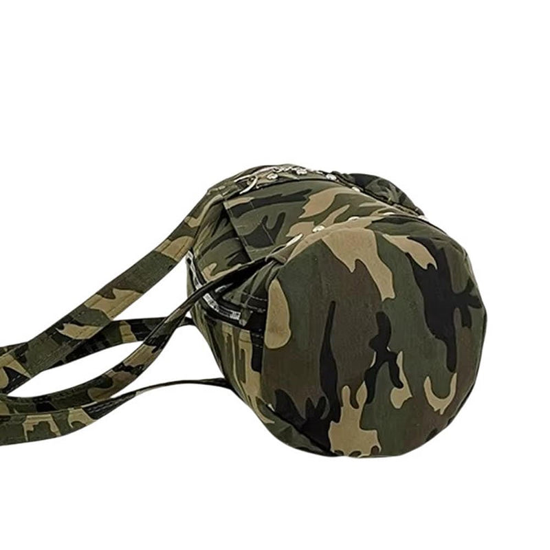 Y2K Camo Bag with Star Charm | BOOGZEL Clothing – Boogzel Clothing