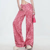 pink leopard print jeans boogzel clothing