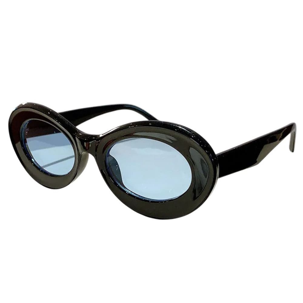 y2k oval chunky frame sunglasses boogzel clothing