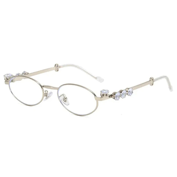 y2k oval glasses boogzel clothing