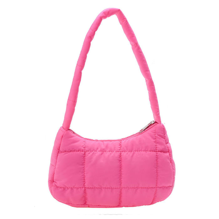 Y2K Puffer Baguette Bag | Boogzel Clothing